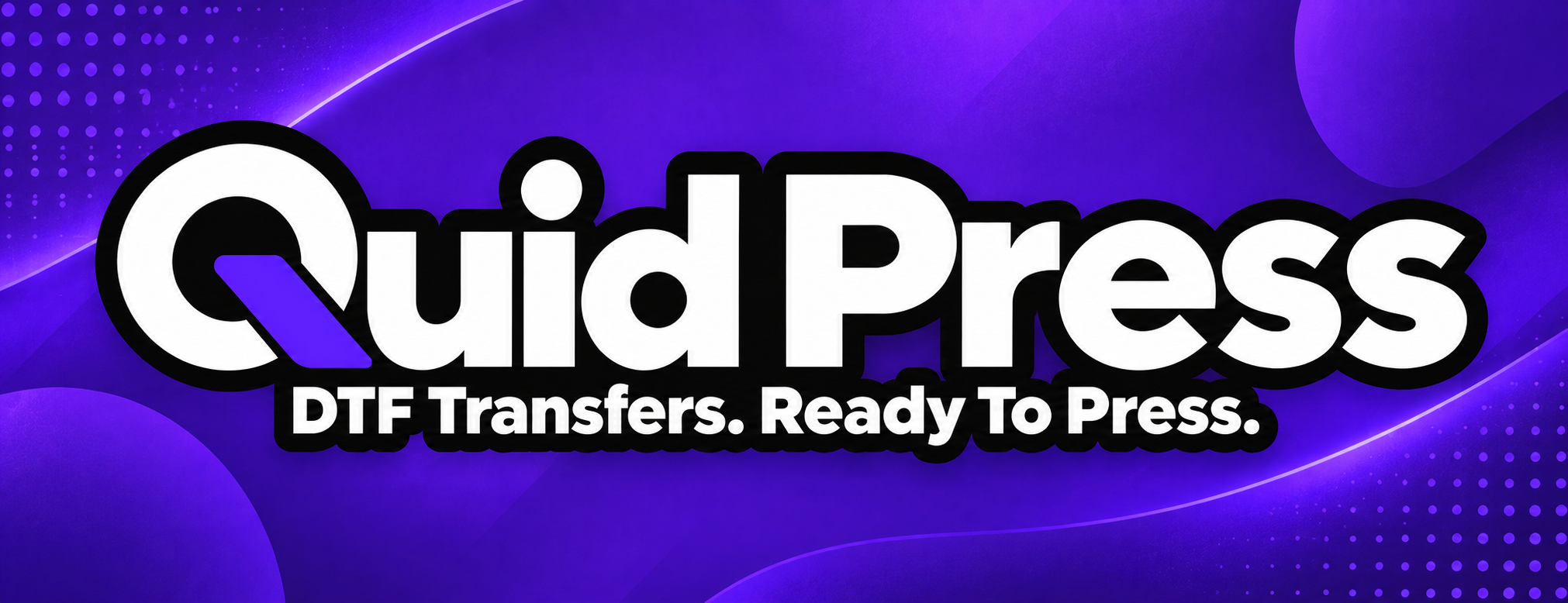 DTF heat transfers from Quid Press