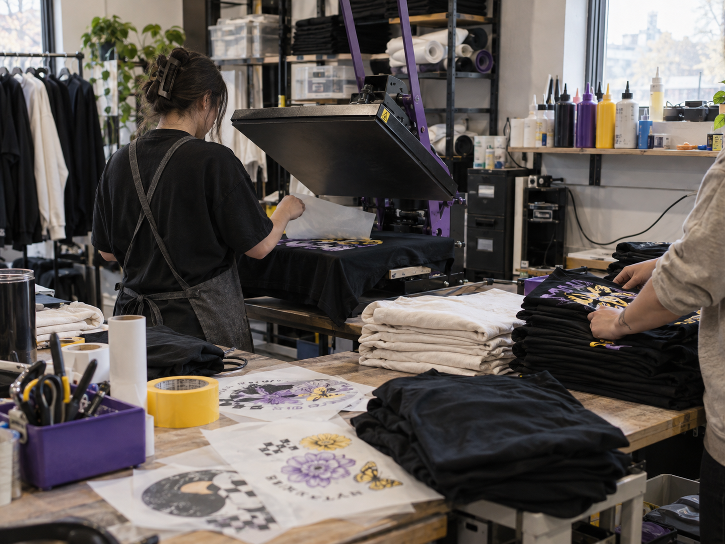 Inside the Quid Press workshop