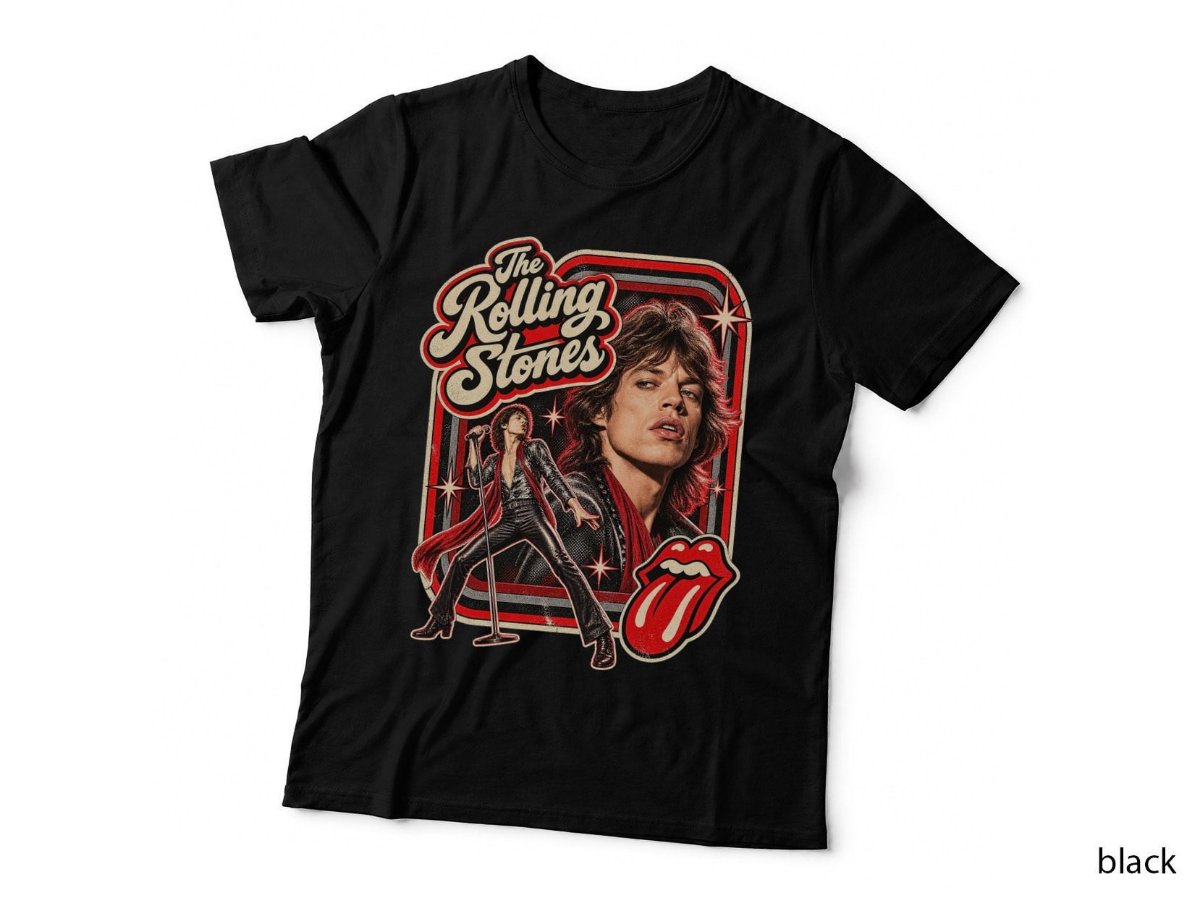 The Rolling Stones Vintage Rock T-Shirt, 70s Music Band Concert Hoodie