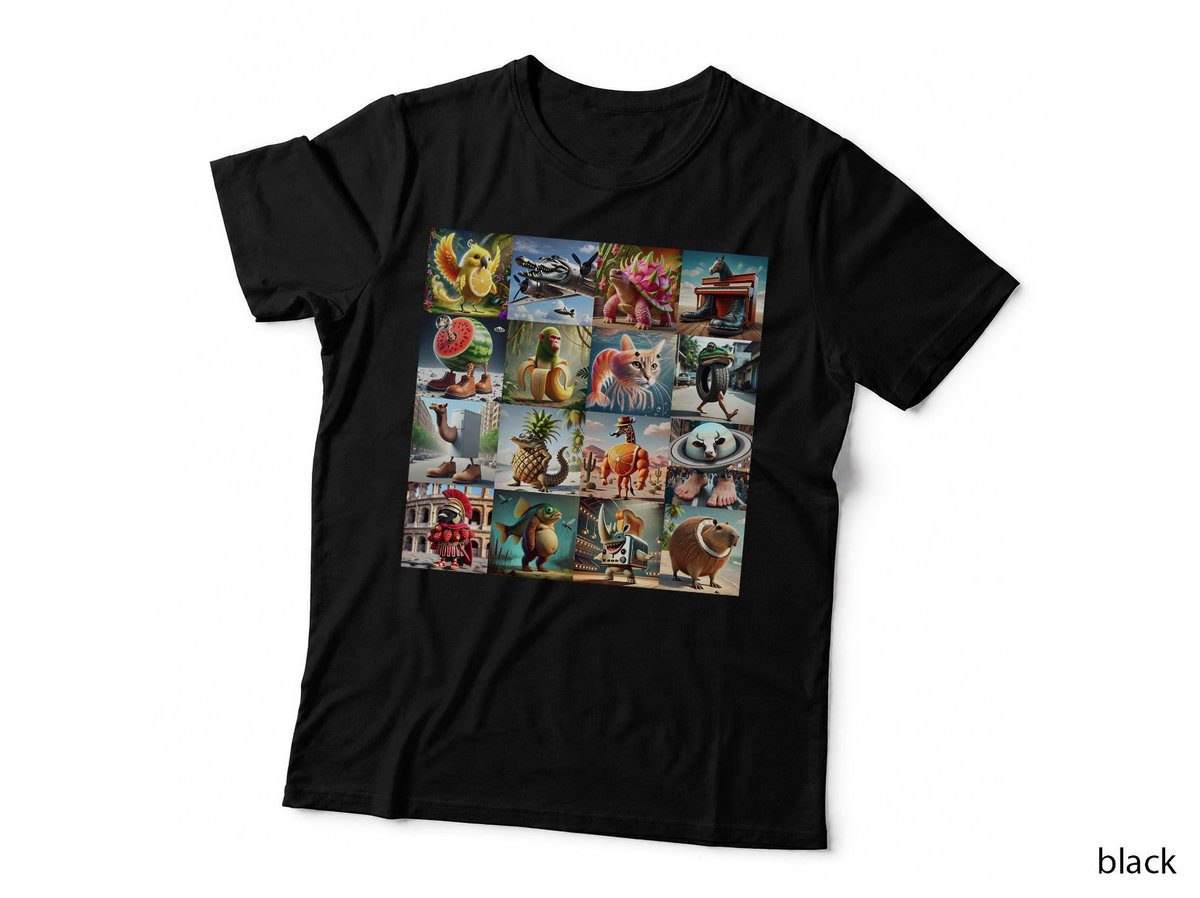 Brainrot Italian Meme Animal Mashup For Men Women Kids Youth Trending T-Shirt