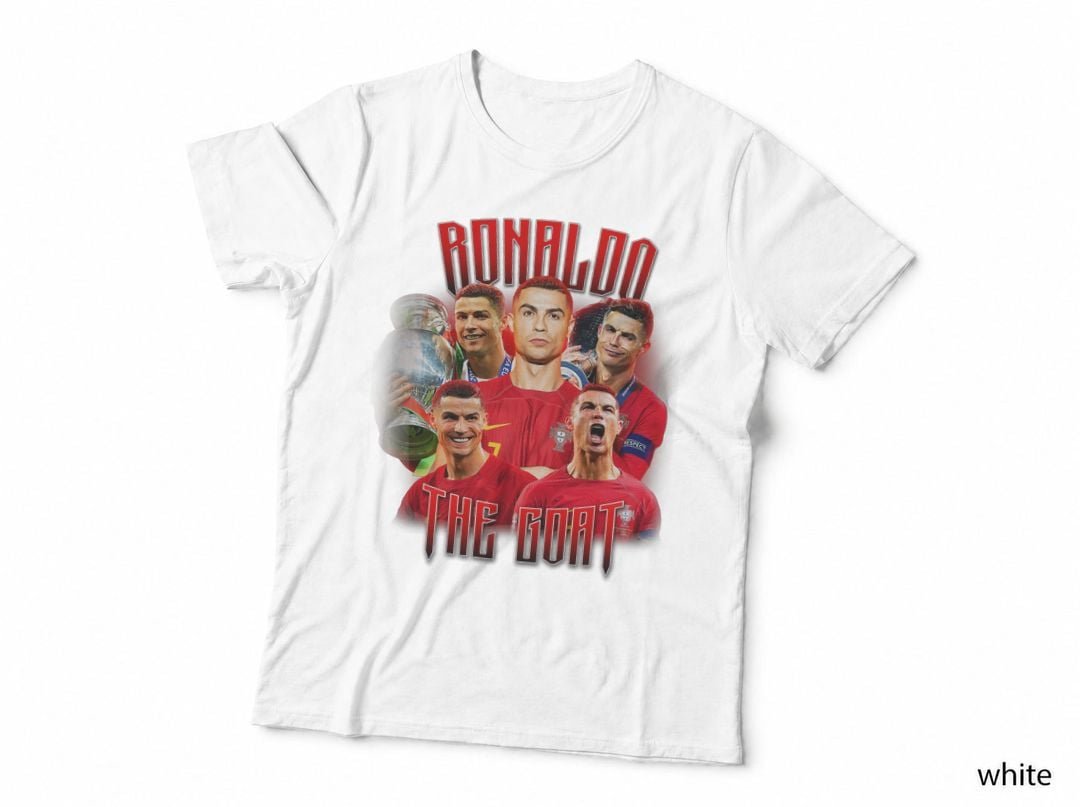 Cristiano Ronaldo Vintage Style, Bootleg, Bootleg T, Rap 1 T-Shirt