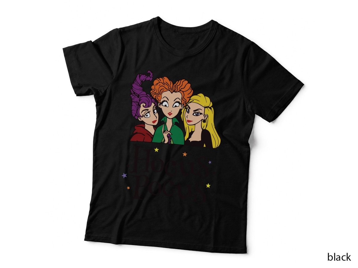 Hocus Pocus Sanderson Sisters T-Shirt, Halloween Witch Costume 2