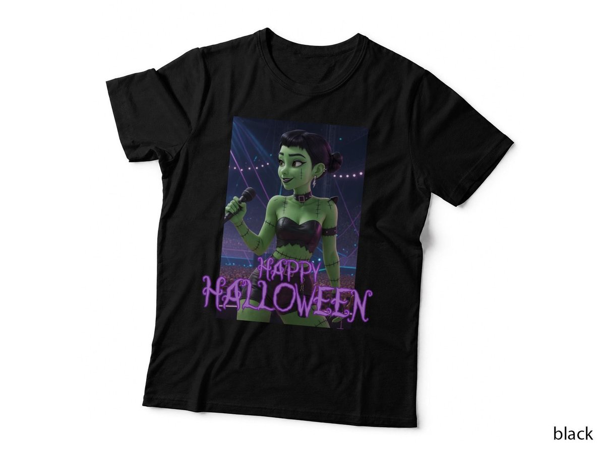 Frankenstein Halloween Costume T-Shirt, Spooky Horror Theme