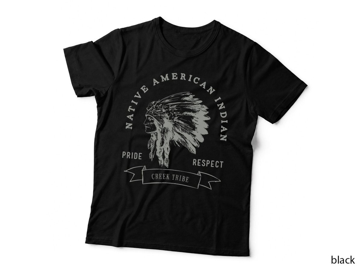 Creek Tribe Native American Indian Pride Respect Honor T-Shirt