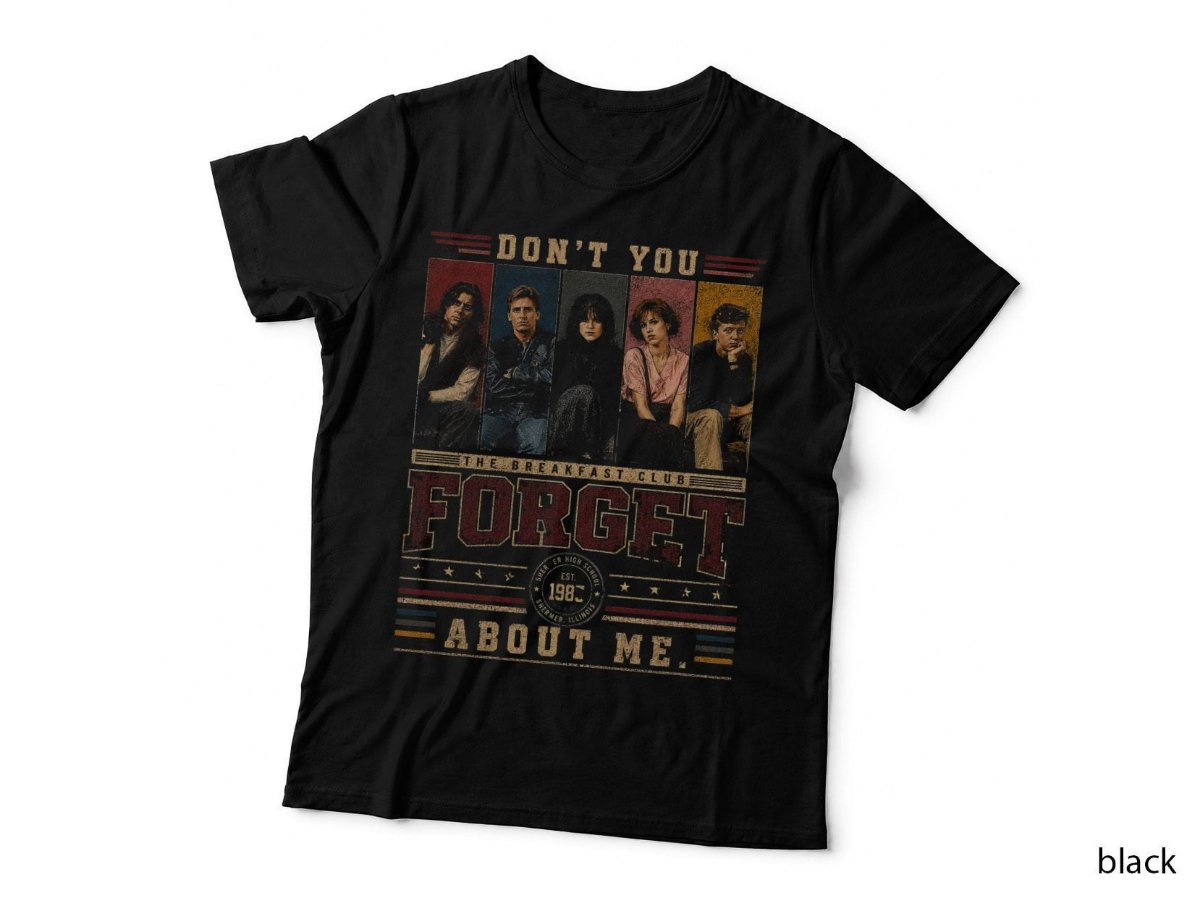 The Breakfast Club Vintage Don't You Forget About Me Movie Halftone Hoodie