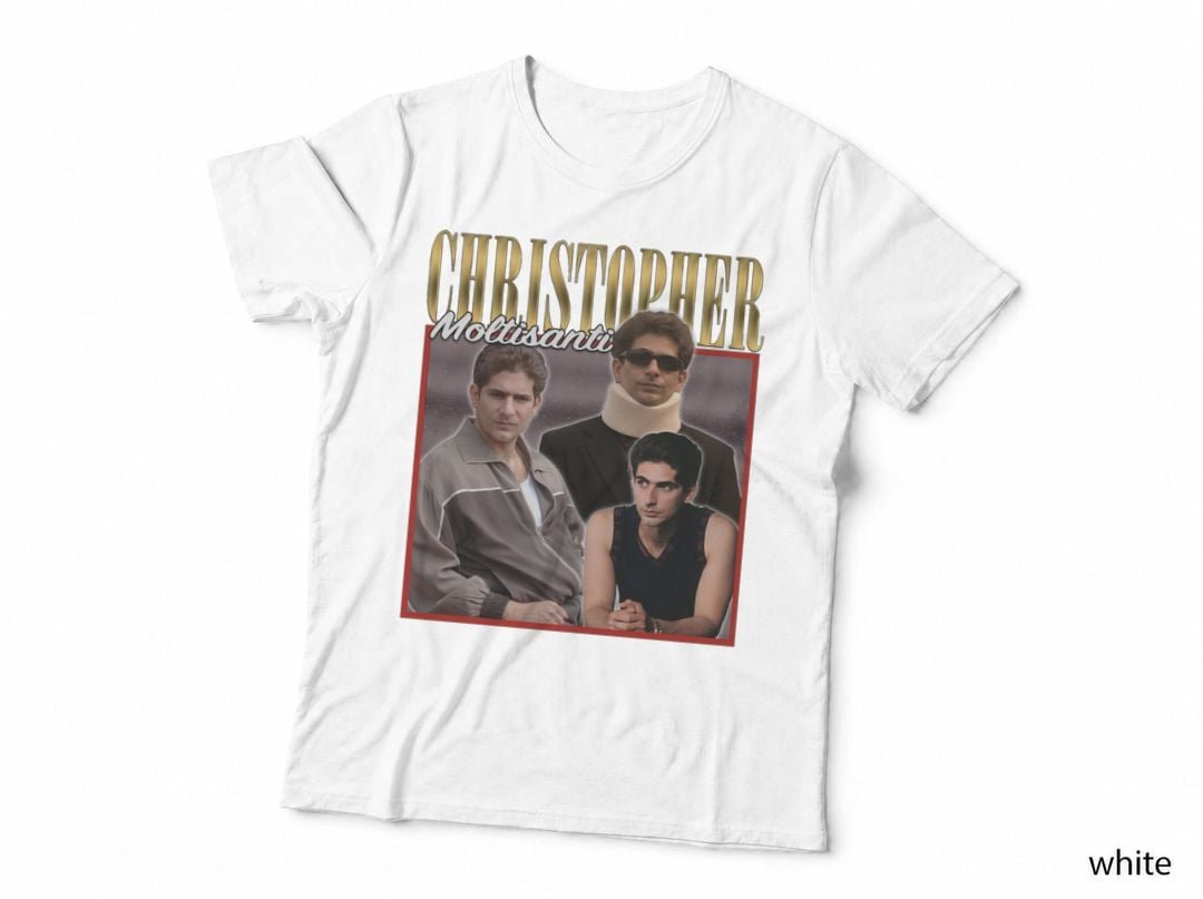 Christopher Moltisanti Homage Retro T-Shirt