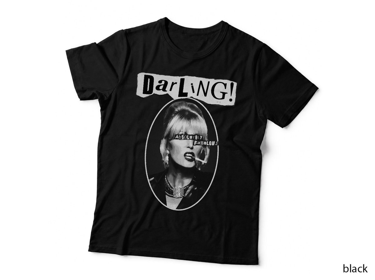 Ab Fab Darling! Patsy Absolutely Fabulous Vintage Sex Pistols T-Shirt (1)