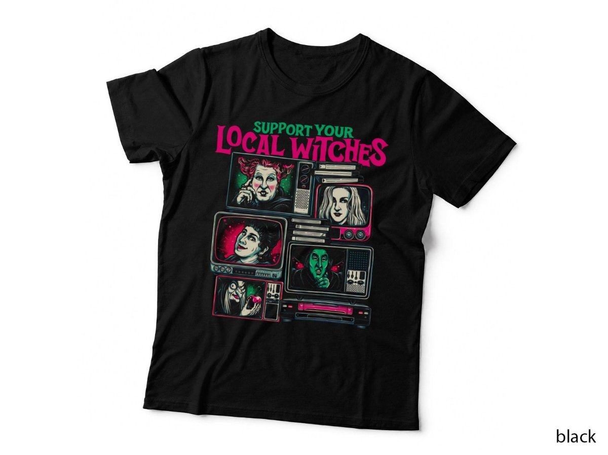 Sanderson Sisters Hocus Pocus T-Shirt, Witch Art Halloween Movie Hoodie