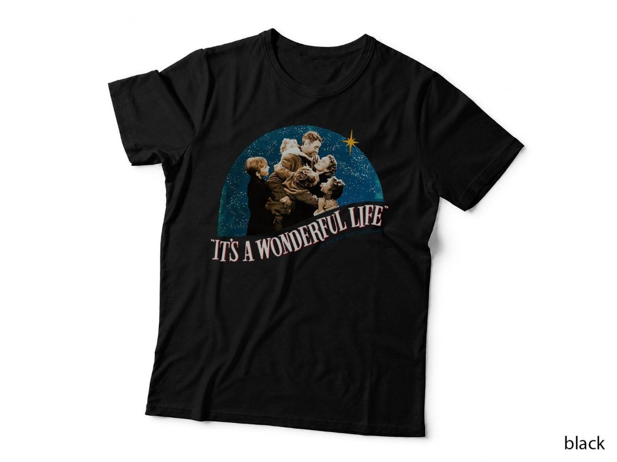 Vintage Christmas It's a Wonderful Life T-Shirt, Xmas Movie Hoodie, Sweatshirt