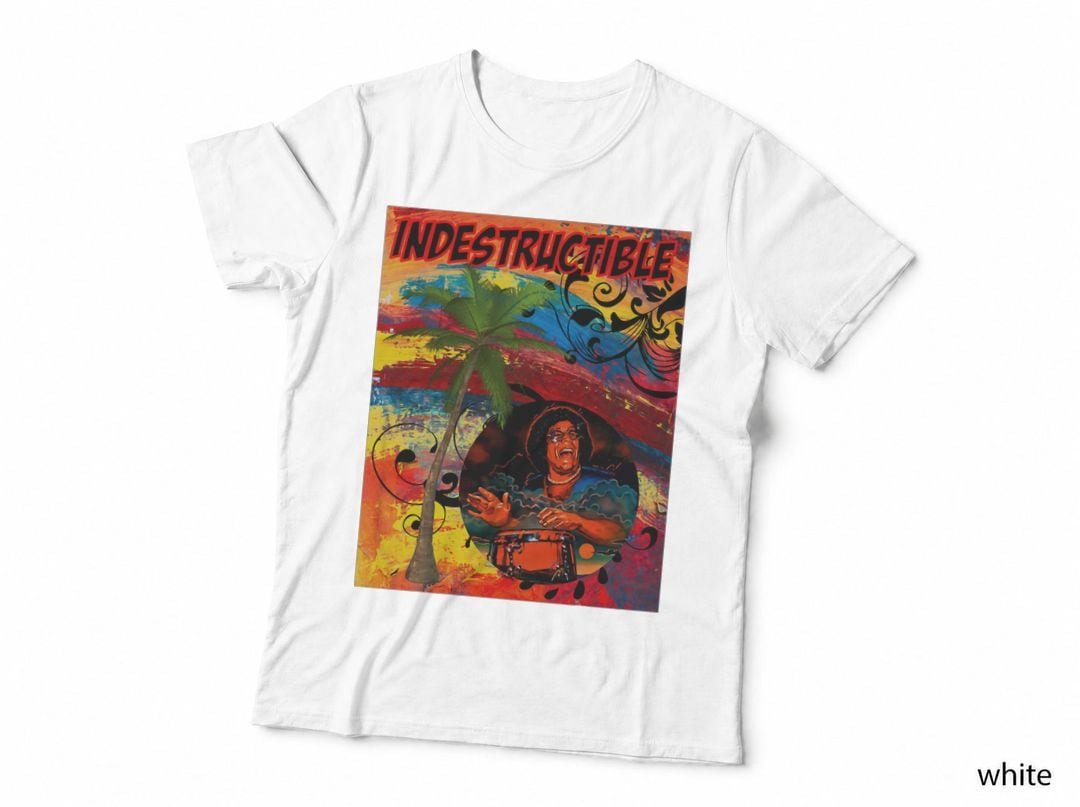 Fania All Stars, Retro INDESTRUCTIBLE Conga Player T T-Shirt