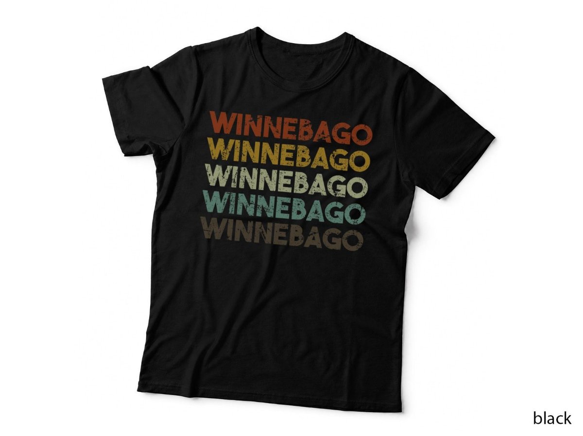 Winnebago Minnesota Vintage City T-Shirt, American Town Travel Hoodie