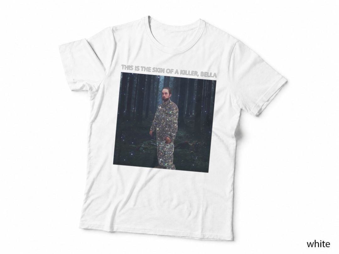 Robert Pattinson Sparkle T-Shirt, Celeb Meme Fashion, Funny Gift