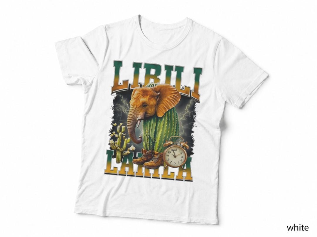 Libili Lahila Italian Brain Rot, Popular Elephant, Kids Funny Meme T-Shirt