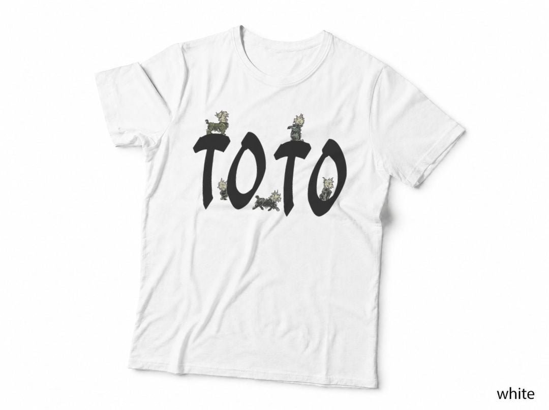 Toto Wizard of Oz, Cute Smart Famous Cairn Terrier Dog Art T-Shirt