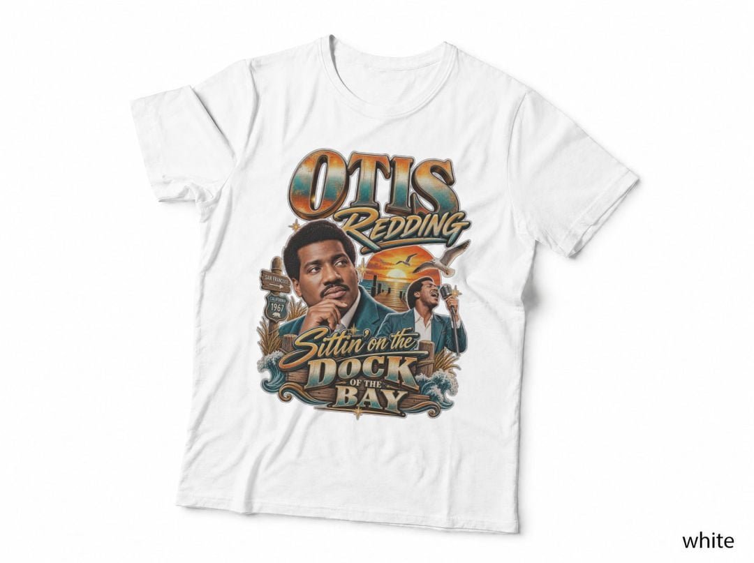 Otis Redding Dock Of The Bay 1967 Soul Music Coastal T-Shirt Hoodie Vintage