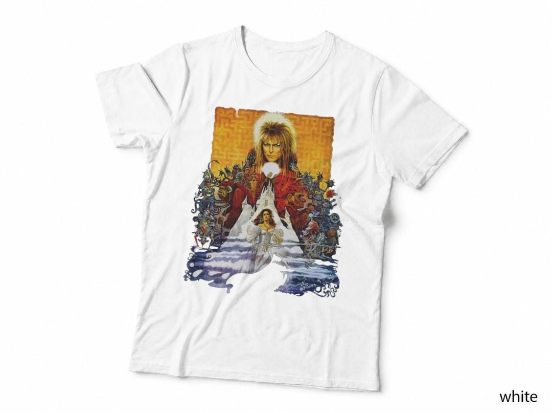 Labyrinth Movie, Goblin King Jareth T-Shirt, Fantasy Adventure