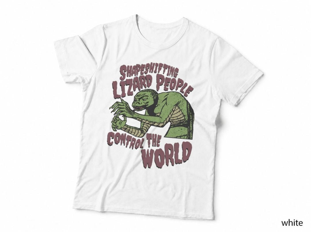 Shapeshifting Lizard People Control The World Alien Conspiracy Horror B-Movie