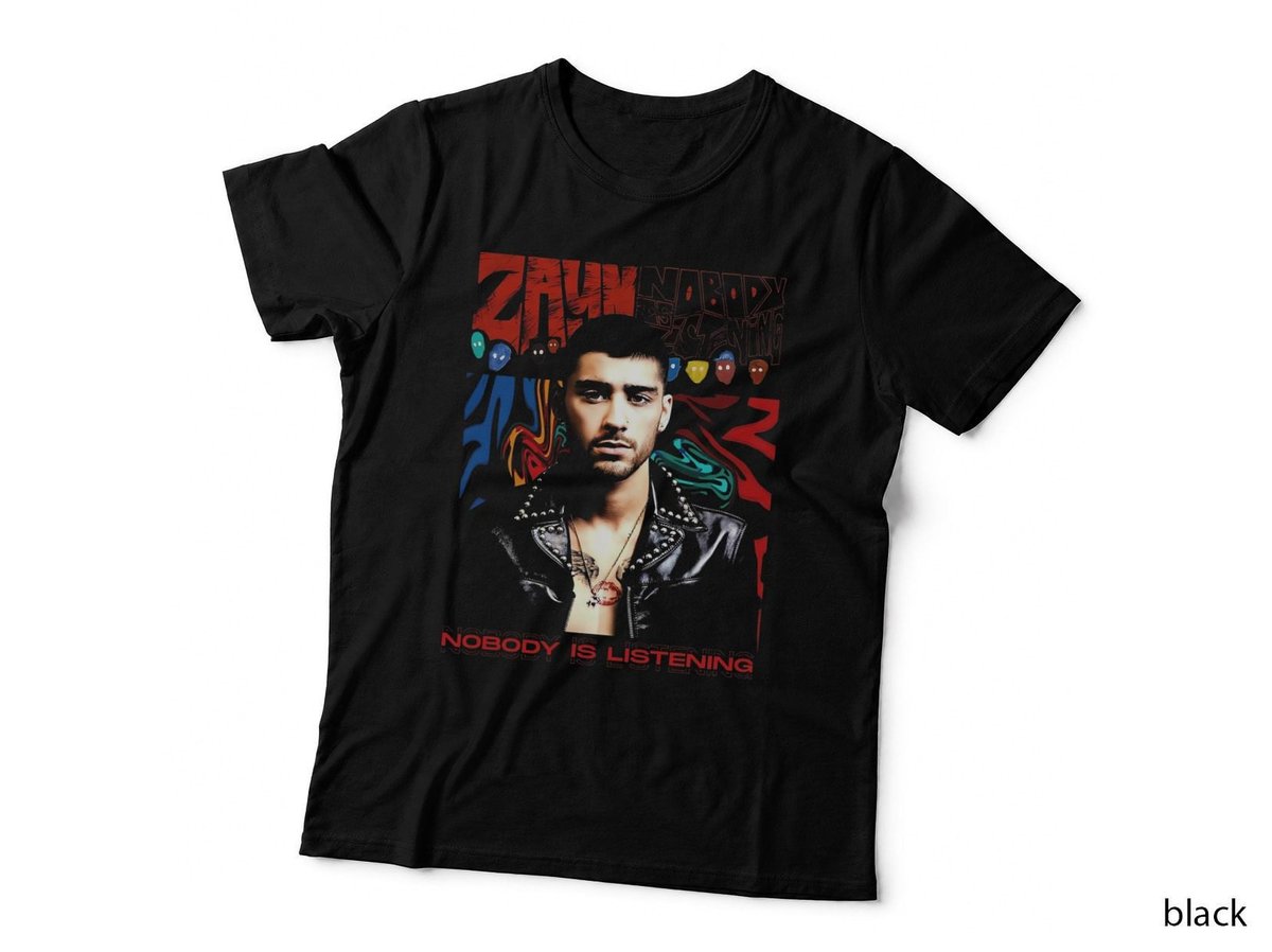 Zayn Malik T-Shirt, Music Lover Style, Pop Star Fan Gift