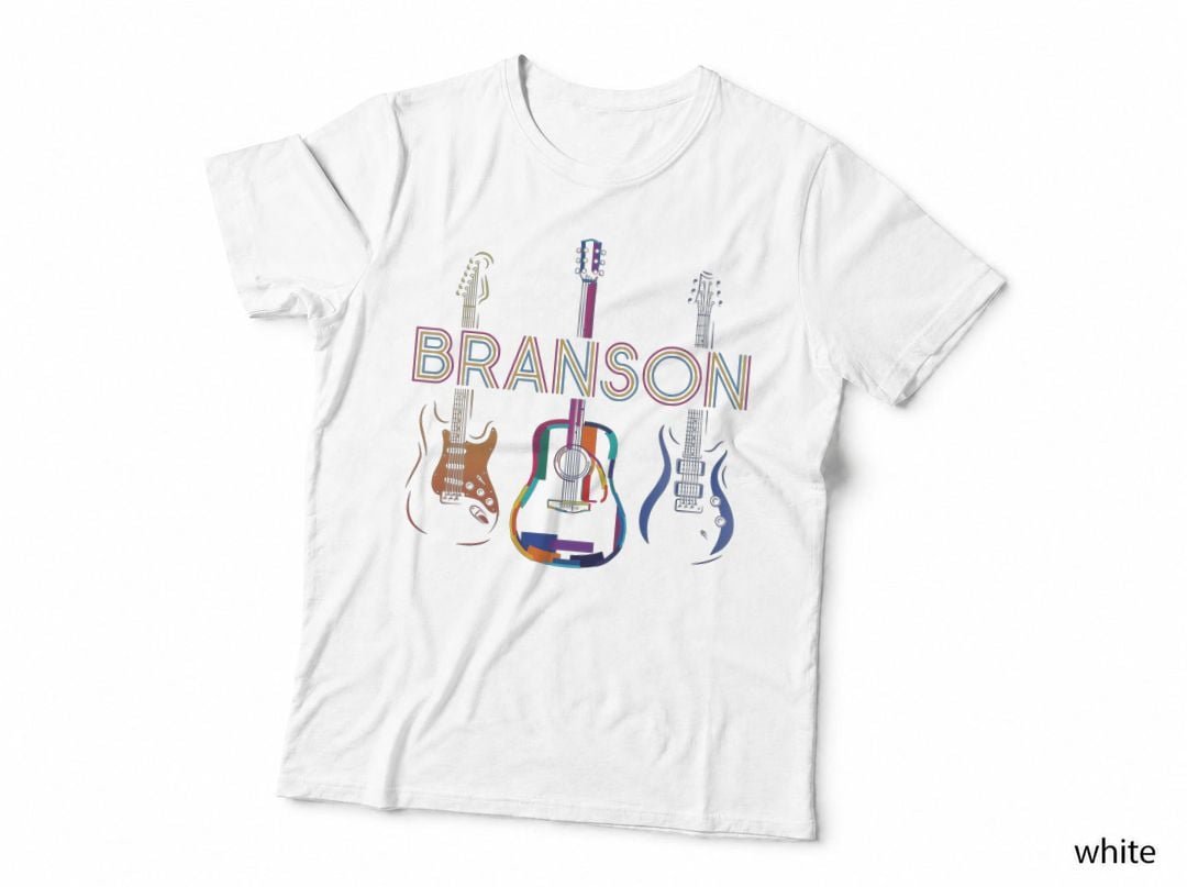 Branson Missouri MO Vacation Music Guitar Souvenir T-Shirt