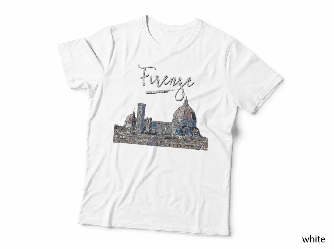 Firenze, Florence, Italian Souvenir, Europe Italy Traveler T-Shirt