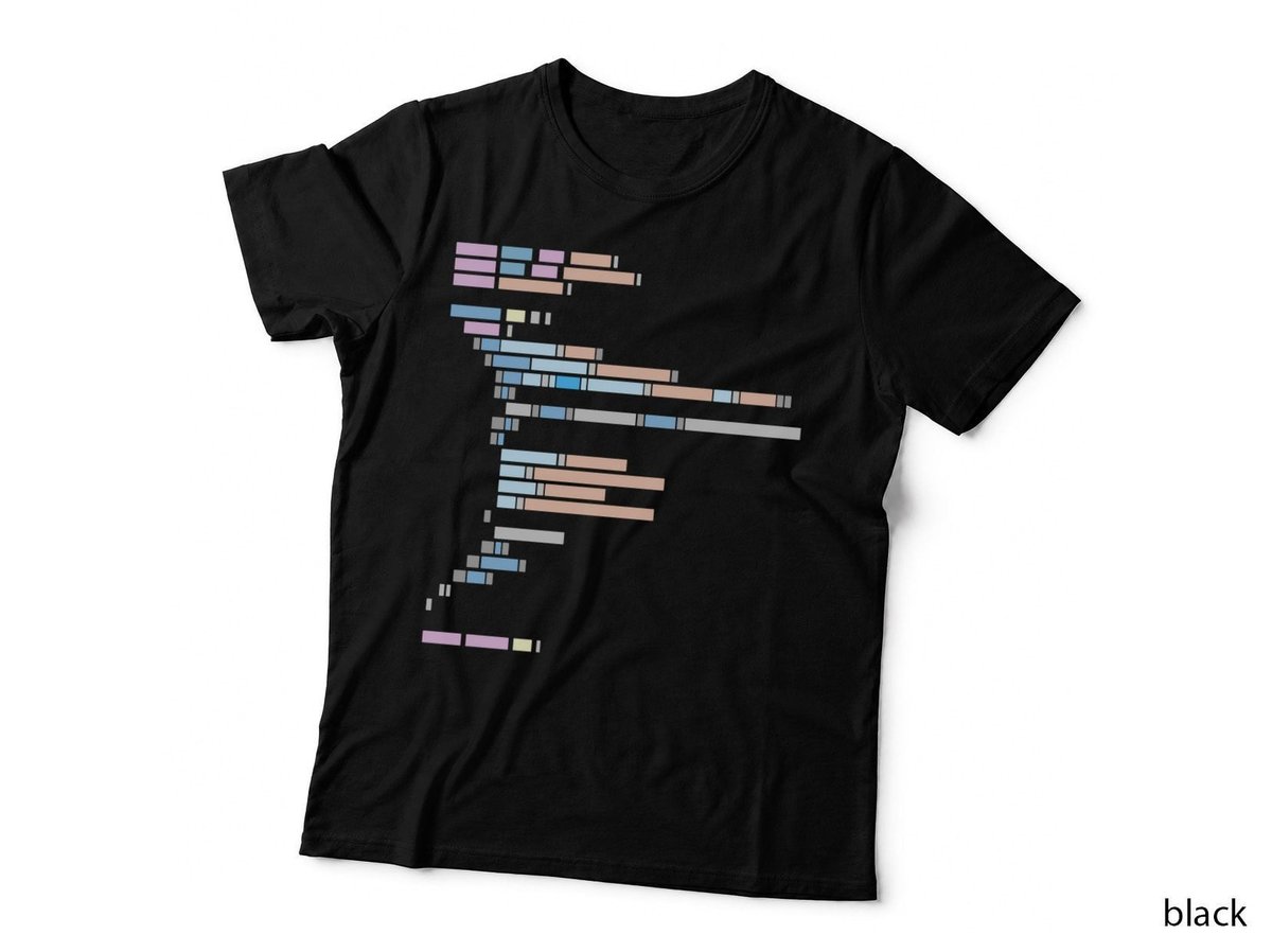Abstract React App Code T-Shirt