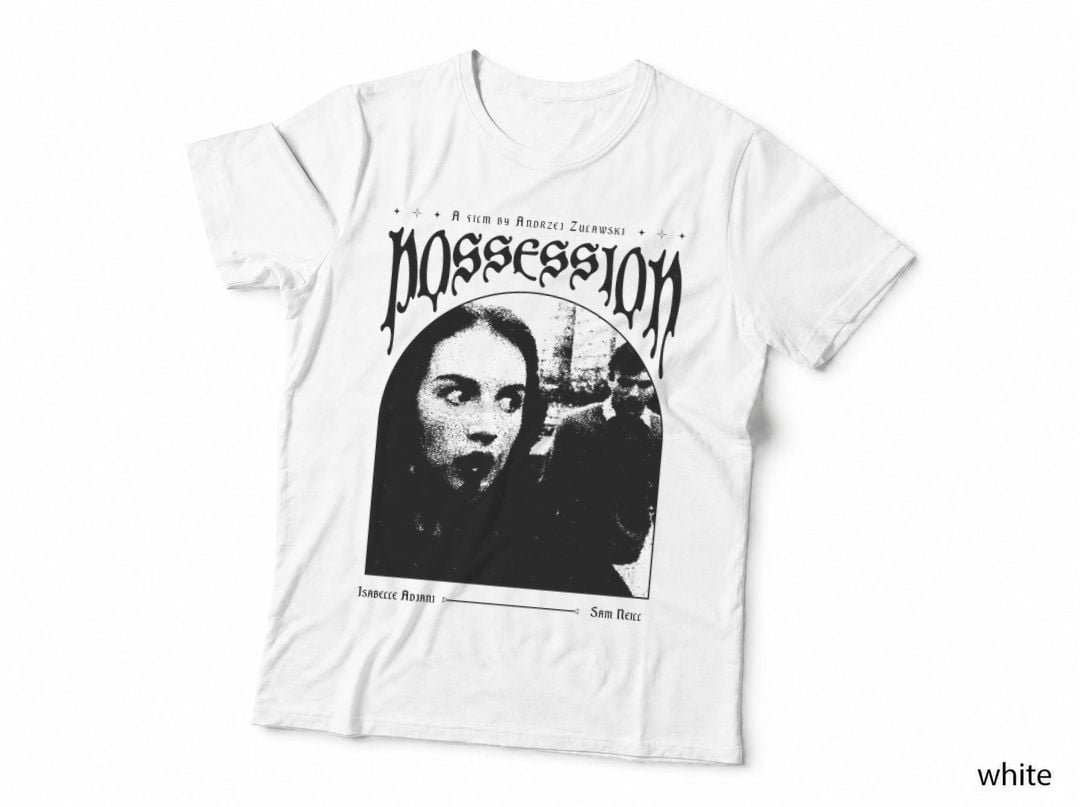 Possession Movie Poster T-Shirt, Gothic Horror Aesthetic, Horror Movie Fans