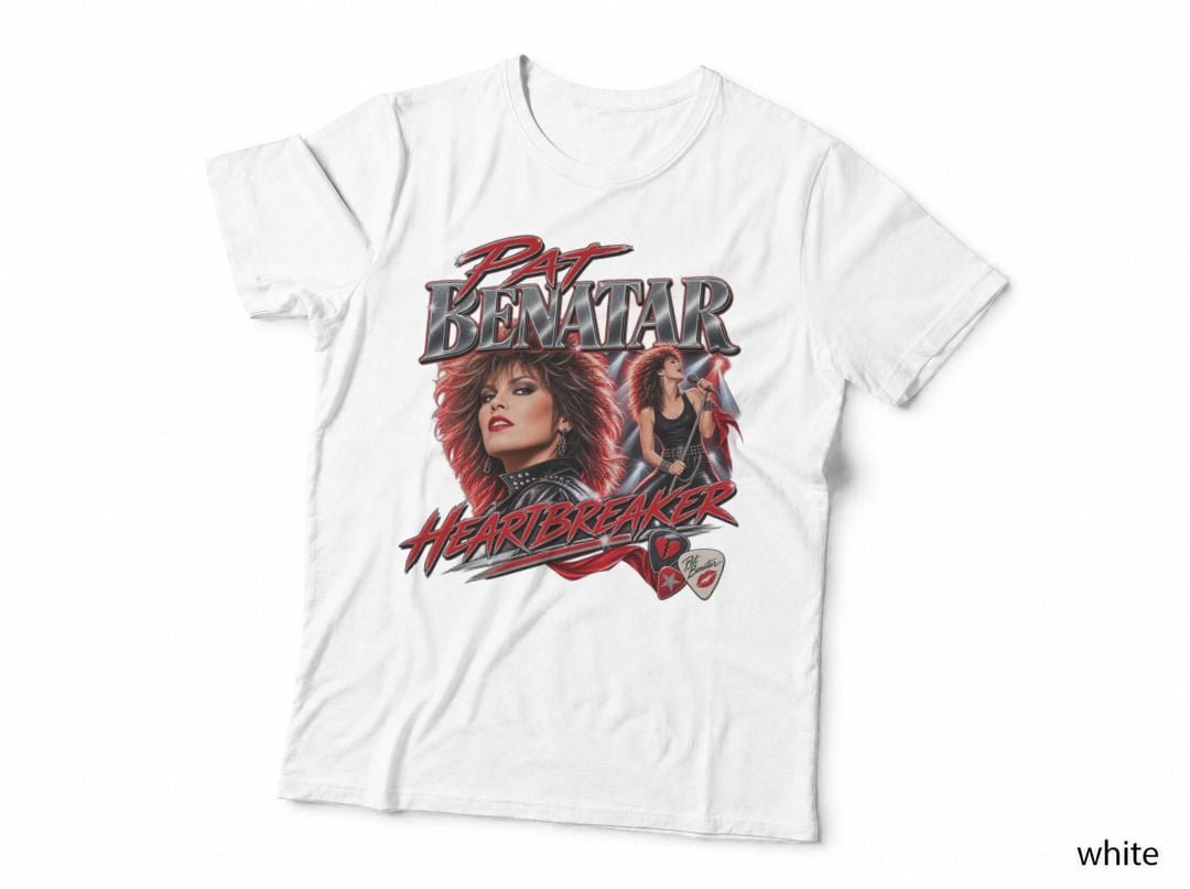 Pat Benatar 80s Rock Heartbreaker Arena Music T-Shirt Hoodie Vintage Gift