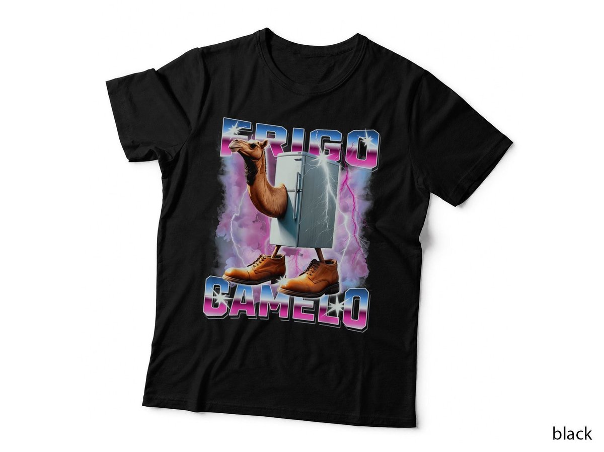 Frigo-Camello-Buffo-Fardelo Italian-Brainrot Funny Gen Z Men T-Shirt