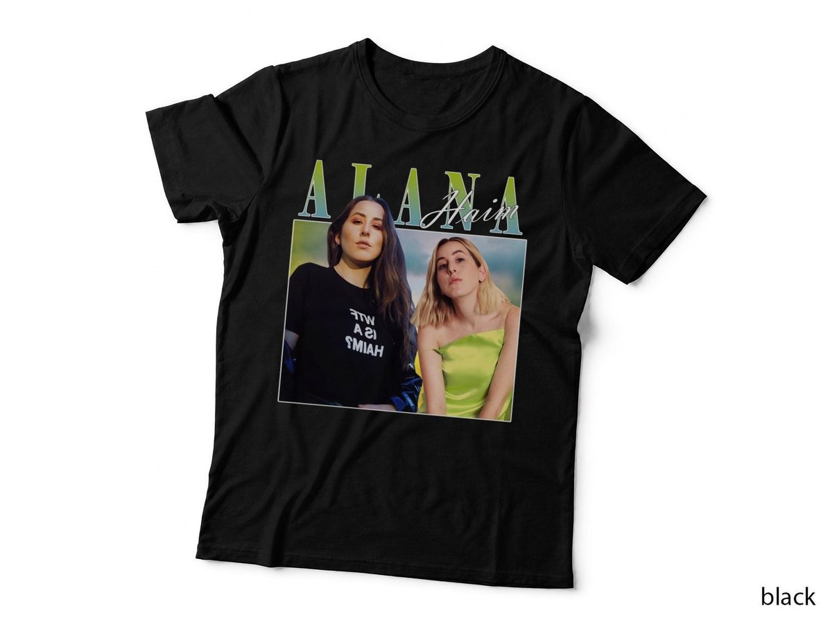 Alana Haim Homage 90s Vintage Style T-Shirt