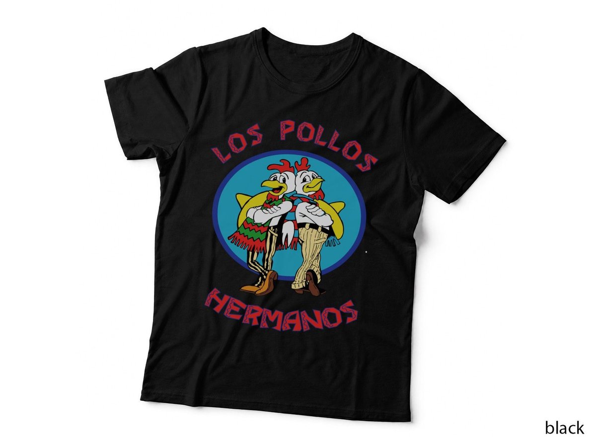 Los Pollos Hermanos T-Shirt, Retro 80s TV Show, Comedy Humor