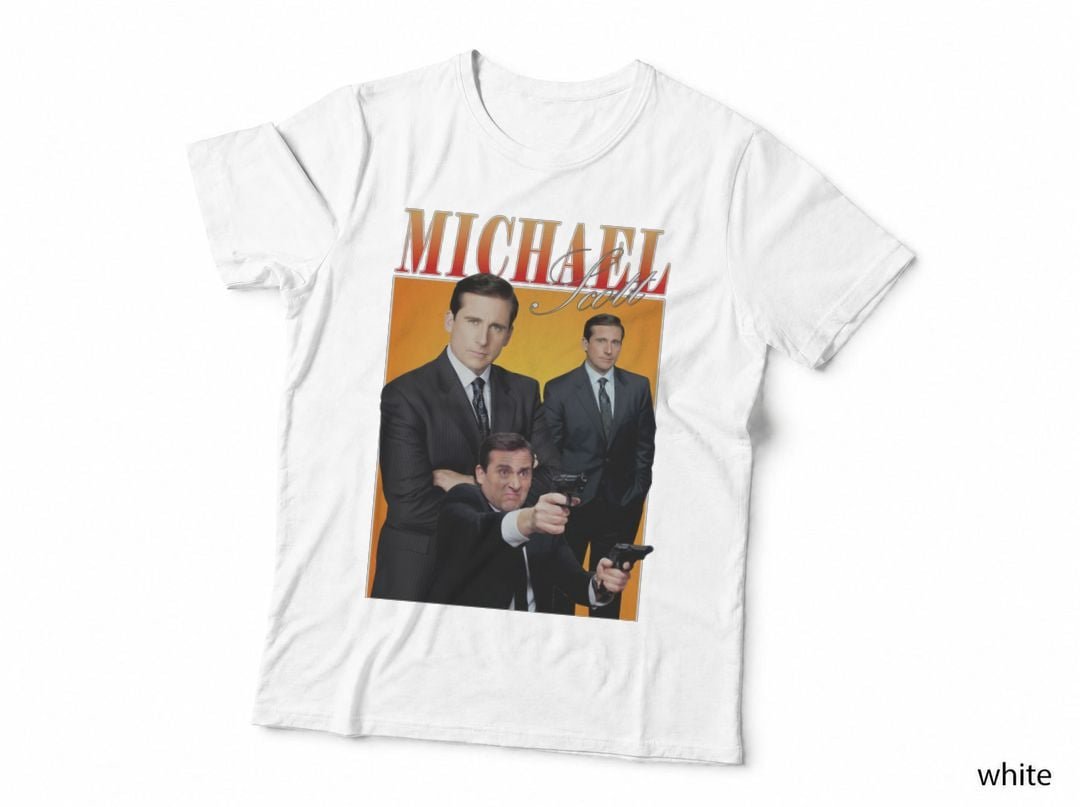 Michael Scott T-Shirt, Office TV Show Parody, Comedy Fan Art