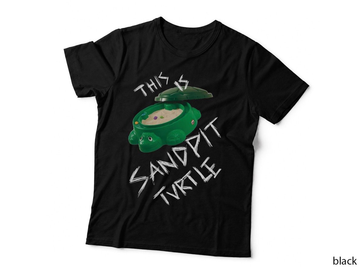 Sandpit Turtle T-Shirt, Retro Kids Outdoor Toy Nostalgia, Funny Childhood