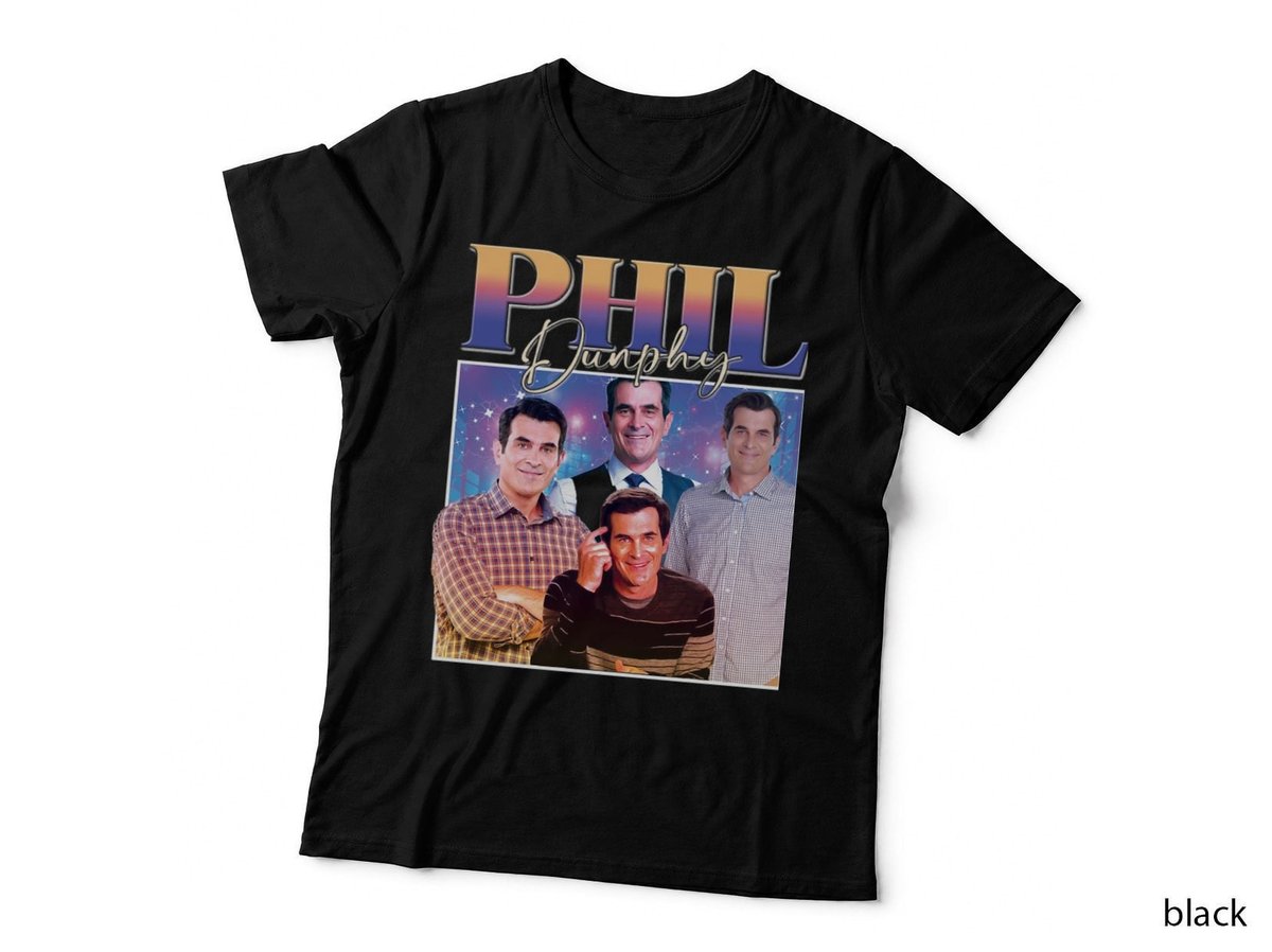 Phil Dunphy Modern Family Tee, Retro 90s Bootleg Style, TV Fan Apparel