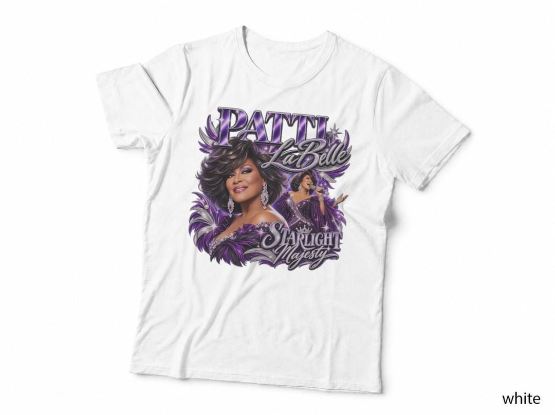 Patti LaBelle Soul Diva Starlight Glam 70s Music Singer T-Shirt Hoodie Vintage