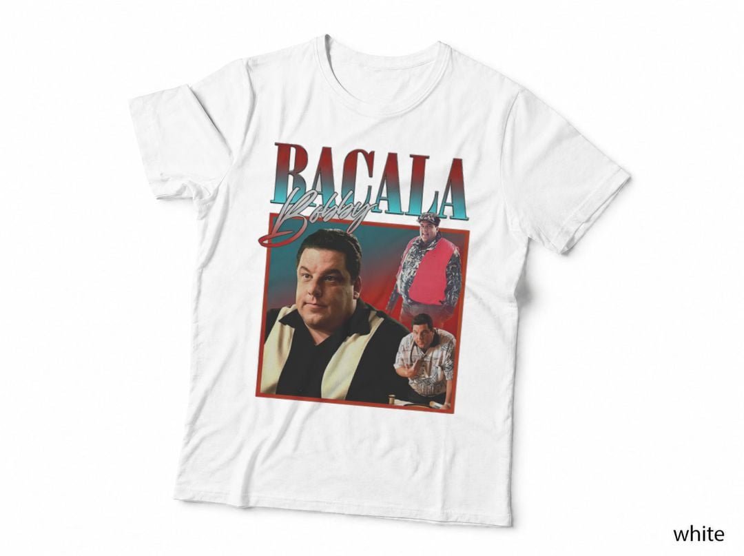 Bobby Bacala T-Shirt, Sopranos Retro Homage, 90s Mob TV Comedy Fan
