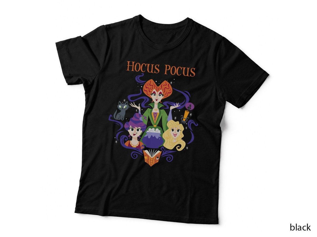 Hocus Pocus Sanderson Sisters T-Shirt, Halloween Witch Costume