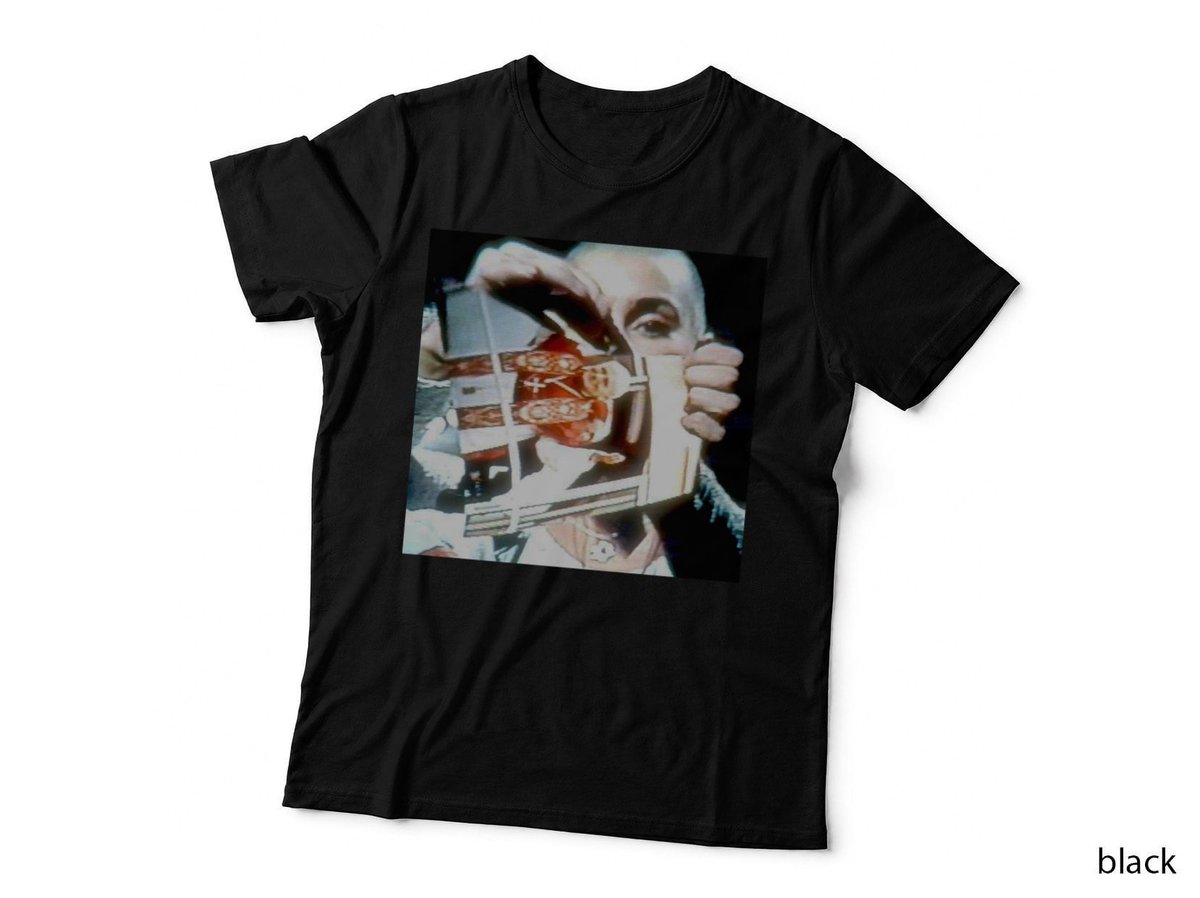 Sinead O'Connor Pope Incident T-Shirt, Political Satire, Social Commentary