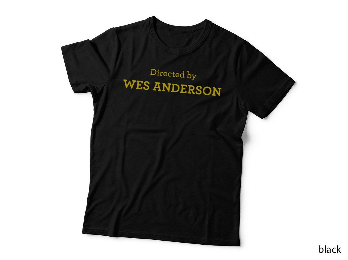 Directed by Wes Anderson T-Shirt