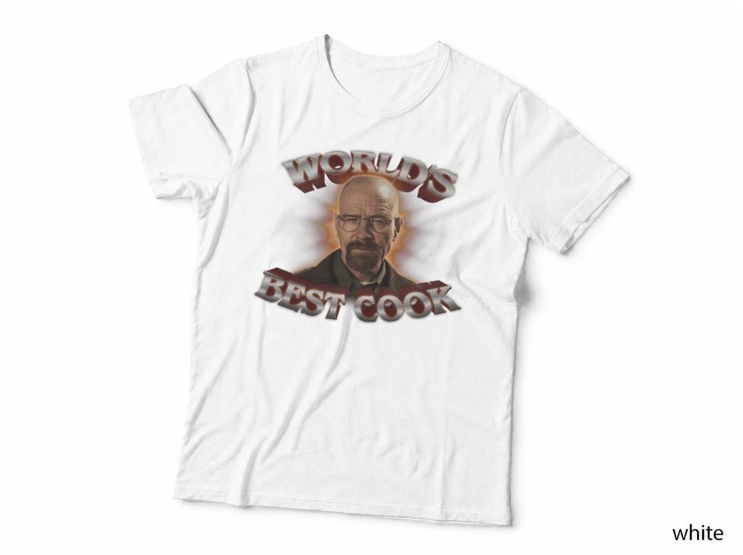 Breaking Bad Walter White T-Shirt, Classic TV Show Print, Nostalgia