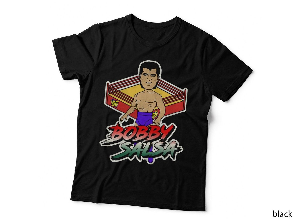 Bobby Salsa  80s WWF Jobber Superstar T-Shirt
