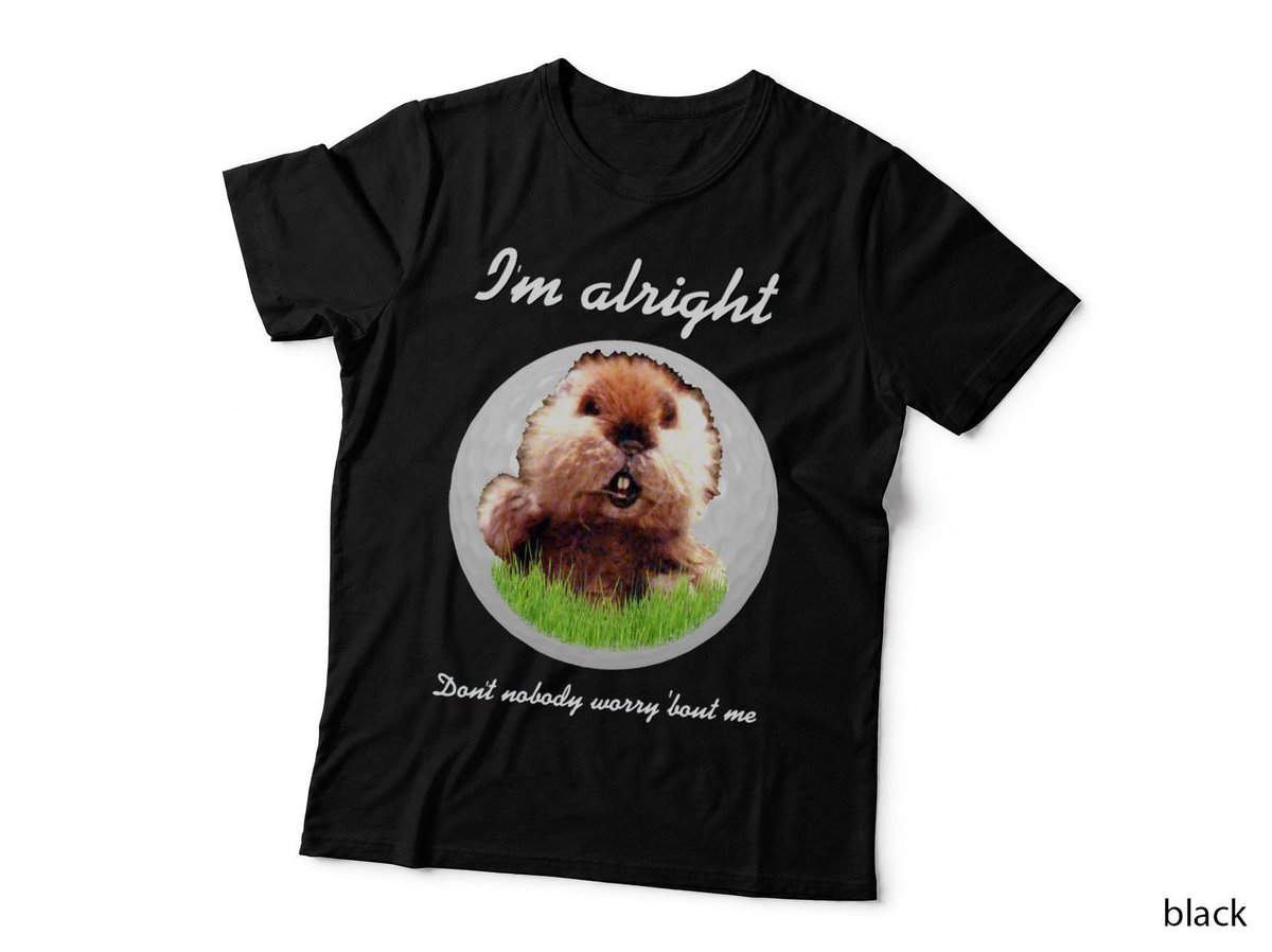 I'm Alright Caddyshack Homage Gopher Kenny Loggins T-Shirt