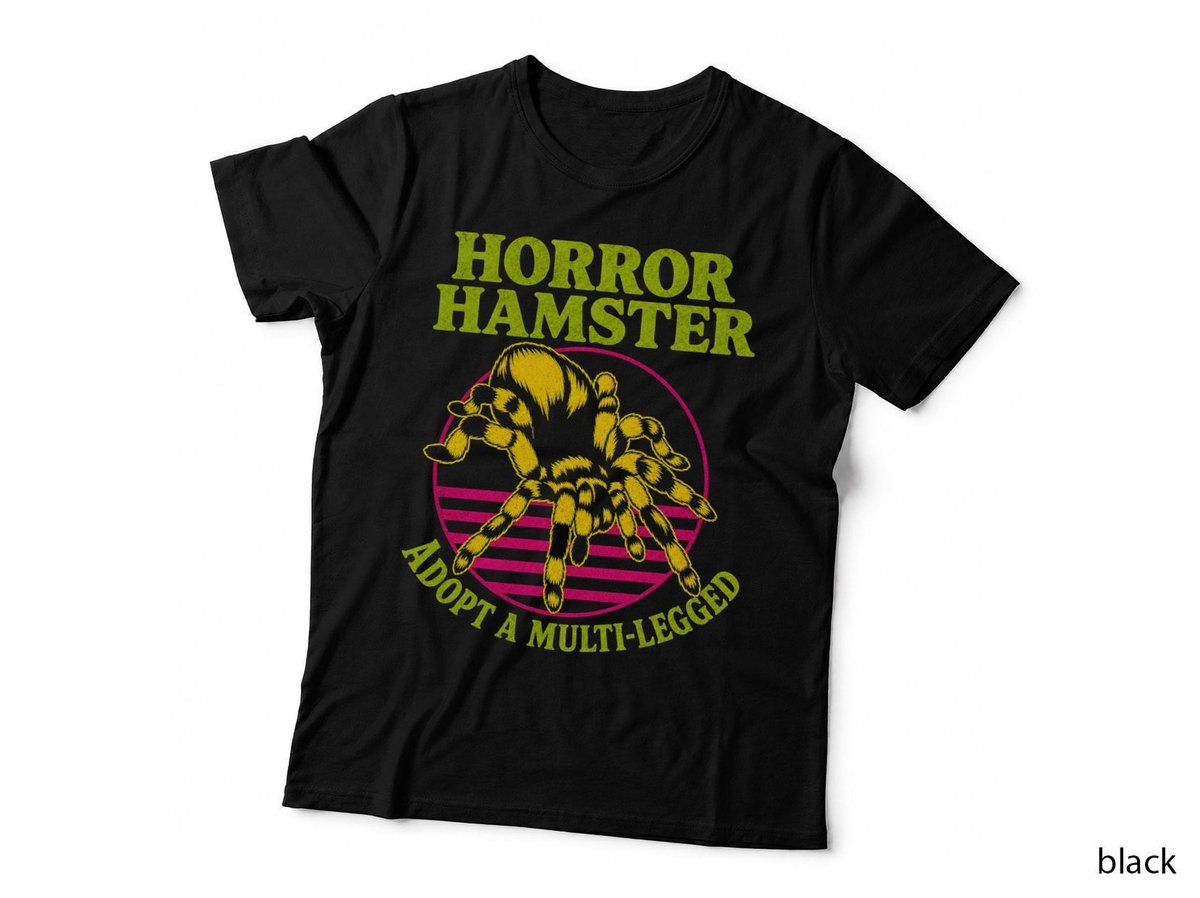 Horror Hamster Tarantula Funny Spider Pet Lover Gothic T-Shirt Hoodie Gift