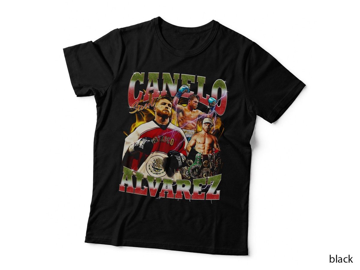 Canelo Alvarez Boxing T-Shirt, Sports Tee, Gift for Boxing Fans.png