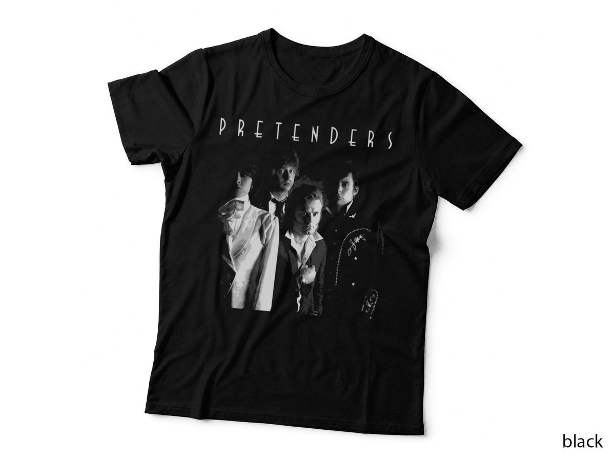 Pretenders Band Rock British American Founding Songwriter Chrissie James T-Shirt