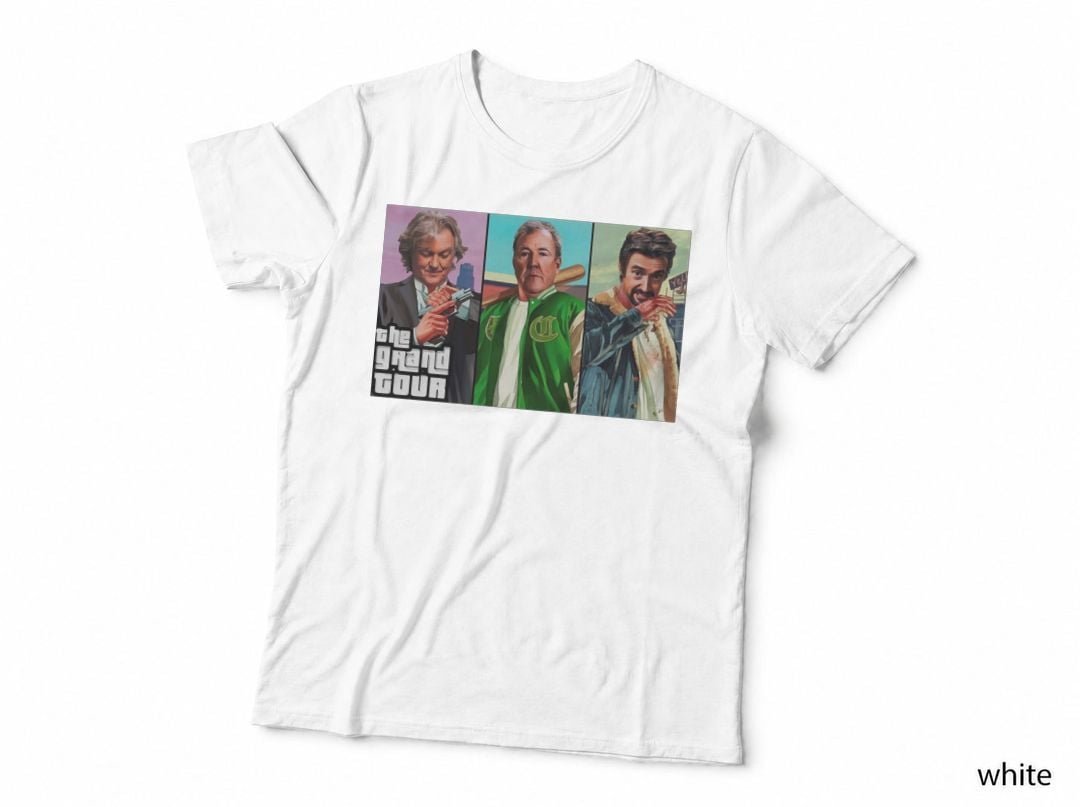 Clarkson Shirt, Hammond, May, The Grand Tour GTA Style T-Shirt