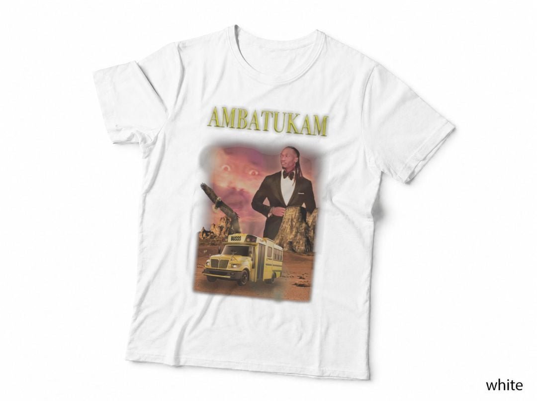 Kendrick Lamar Ambatukam T-Shirt, Hip Hop Meme Art, Music Fan Style