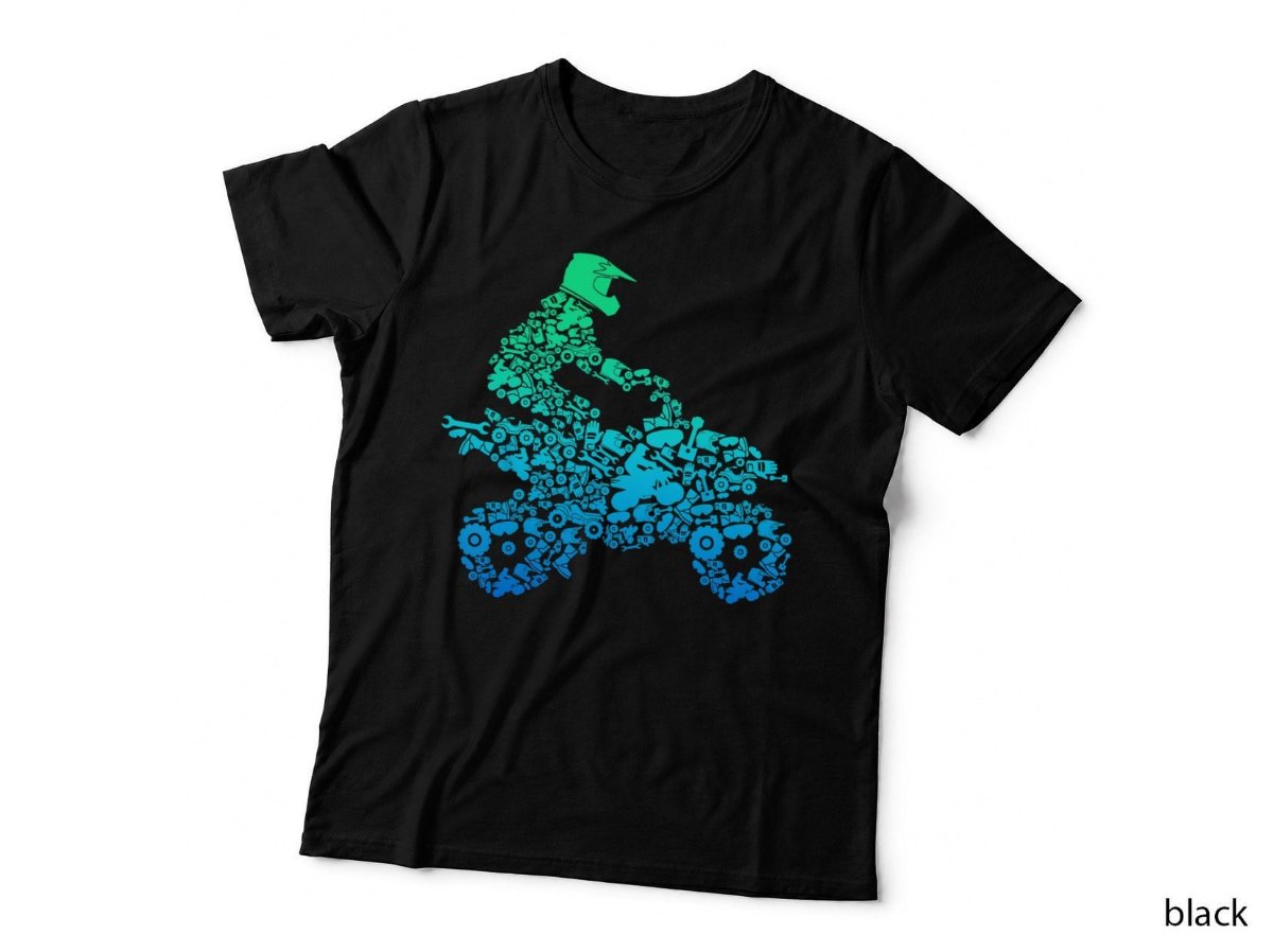Quad Biker ATV 4 Wheeler T-Shirt, Funny Quad Gift Hoodie, Sweatshirt