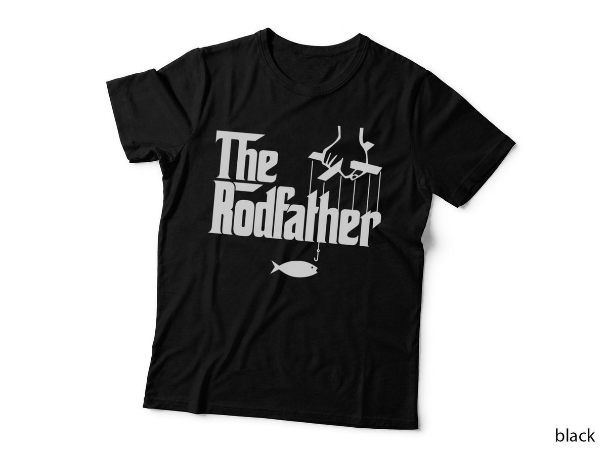 Fishing Movie Parody T-Shirt, Rodfather Humor, Fisherman Gift