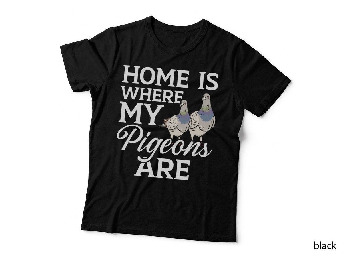 Home Is Where My Pigeons Are Bird Whisperer Ornithology T-Shirt