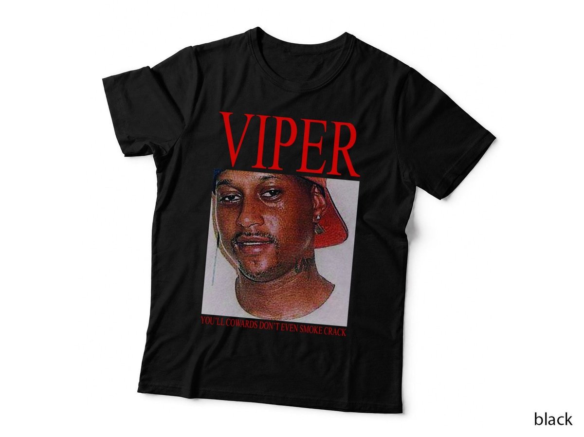 Viper The Rapper T-Shirt, Hip Hop Cult Icon, Underground Music Fan